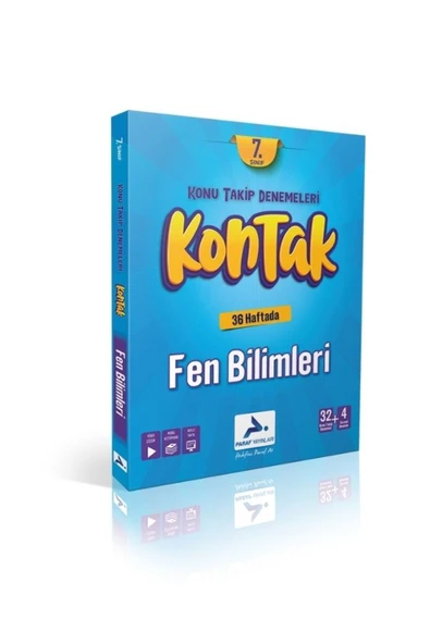 paraf yayınları Paraf 7. Sınıf Fen Bilimleri Kontak Konu Takip Denemeleri 2025