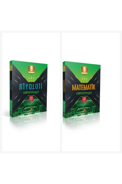 paraf yayınları Paraf Yayınları 9. Sınıf Matematik & Biyoloji Soru Kütüphanesi ürün görseli 1