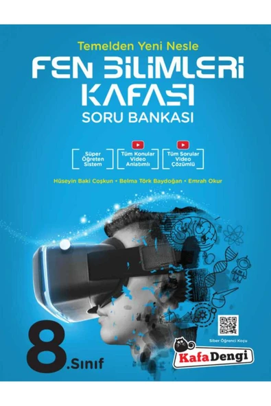 Kafa Dengi Yayınları 8.Sınıf Türkçe ve Fen Bilimleri Kafası Soru Bankası Seti KafaDengi Yayınları - Resim 3