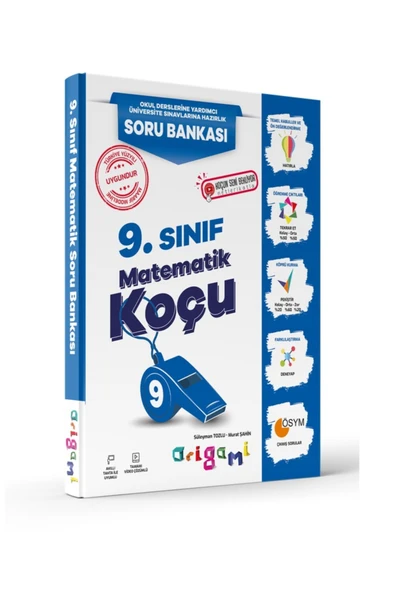 Tammat Yayıncılık Origami 9. Sınıf Matematik Soru Bankası ürün görseli 1