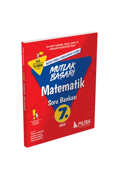 Muba Yayınları MB 7. Sınıf Matematik Soru B. ürün görseli 1