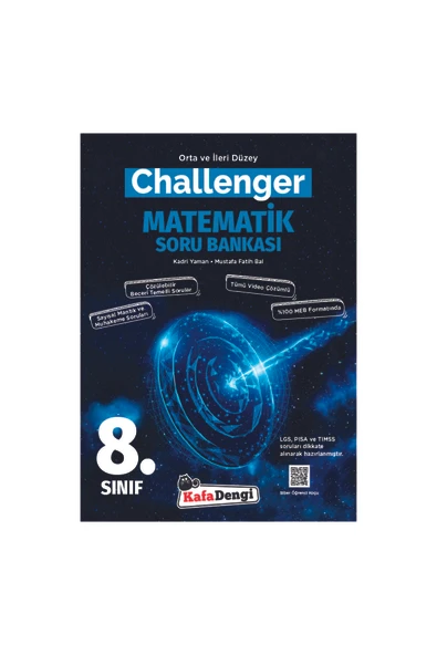 Kafa Dengi Yayınları 8.Sınıf Challenger Matematik Türkçe Fen Soru Bankası Seti KafaDengi Yayınları - Resim 2