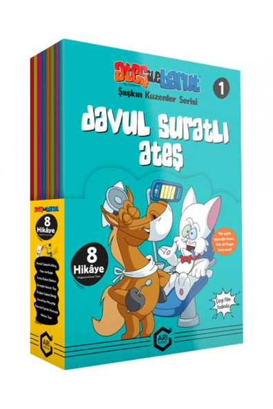 Arı Yayıncılık 2 Ve 3 Sınıf Ateş Ile Barut Hikaye Seti