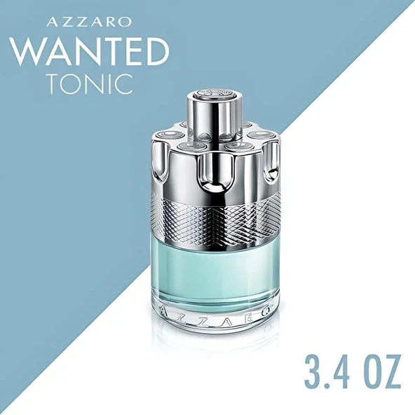 Azzaro Wanted Tonic EDT 100 ml Erkek Parfümü - Resim 3