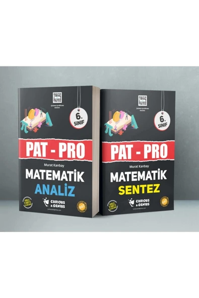 Curious&Genius Yayınları 6. Sınıf Pat- Pro Matematik Seti - Analiz- Sentez ürün görseli 1
