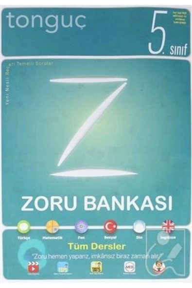 Tonguç Yayınları 5. Sınıf Tüm Dersler Zoru Bankası ürün görseli 1