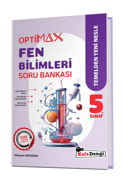 Kafa Dengi Yayınları 5.Sınıf Fen Bilimleri Optimax Soru Bankası ürün görseli 1