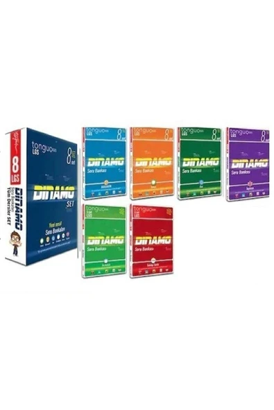 Tonguç Yayınları 2020 8.sınıf Dinamo Soru Bankası Seti ürün görseli 1