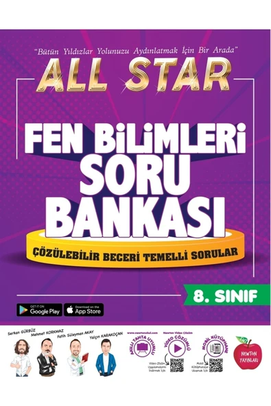 Newton Yayınları 8.sınıf Lgs All Star Yeni Fen Bilimleri Soru Bankası ürün görseli 1