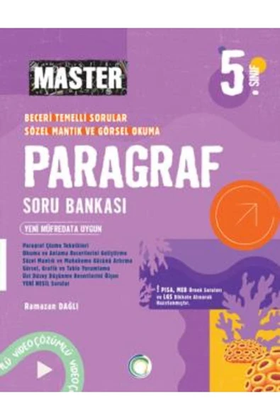Okyanus Yayıncılık 5. Sınıf Master Paragraf Soru Bankası Okyanus Yayınları ürün görseli 1