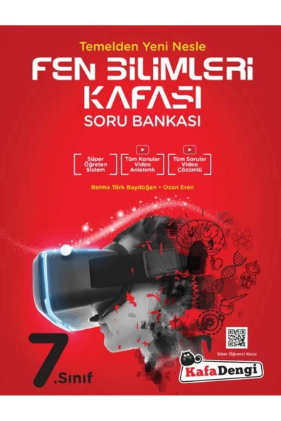 Kafa Dengi Yayınları Kafadengi 7.sınıf Fen Bilimleri Kafası Soru Bankası (tümü Video Çözümlü)