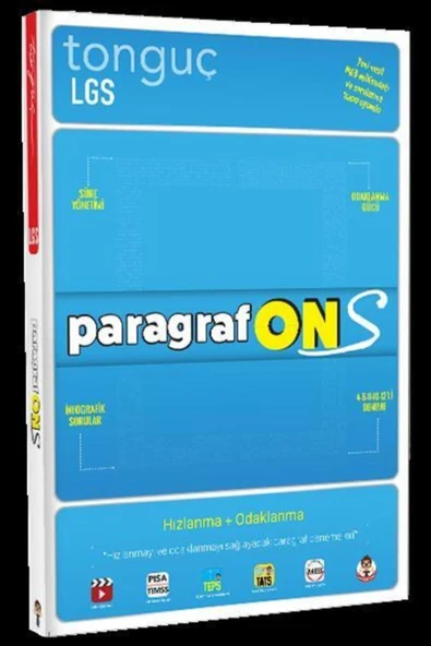 Tonguç Yayınları 8. Sınıf Lgs Paragrafons ürün görseli 1