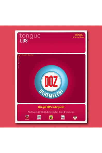 Tonguç Yayınları Doz Denemeleri ürün görseli 1