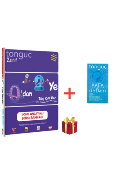 Tonguç Yayınları 0'dan 2 'ye Konu Anlatımlı Soru Bankası (TONGUÇ KAFA DEFTERİ HEDİYELİ) ürün görseli 1