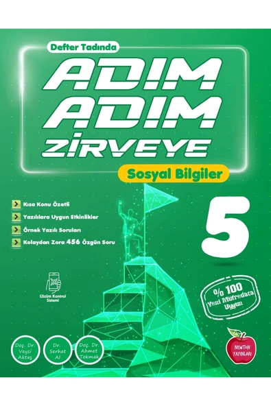 Newton Yayınları 5 Sınıf Sosyal Bilgiler Adım Adım Zirveye Soru Bankası ürün görseli 1