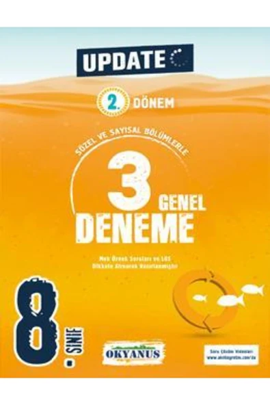 Okyanus Yayınları 8.sınıf Lgs 2.dönem Update 3 Genel Deneme - Resim 3