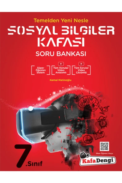 Kafa Dengi Yayınları 7. Sınıf Sosyal Bilgiler Kafası Soru Bankası - Tümü Video Çözümlü ürün görseli 1