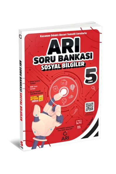 Arı Yayıncılık 5 Sınıf Arı Sosyal Soru Bankası ürün görseli 1