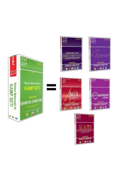 Tonguç Yayınları Tyt-ayt Geometri Fasikülleri Seti ürün görseli 1