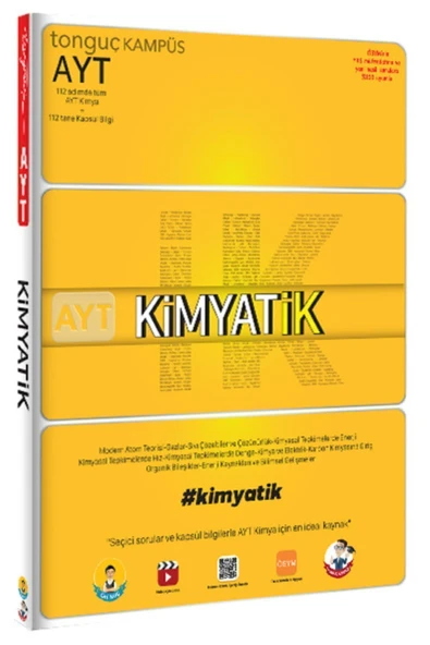 Tonguç Yayınları Ayt Kimyatik Kimya Soru Bankası ürün görseli 1