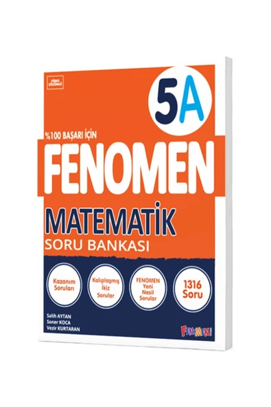 Fenomen Yayıncılık Fenomen 5.sınıf Matematik(A)soru Bankası ürün görseli 1
