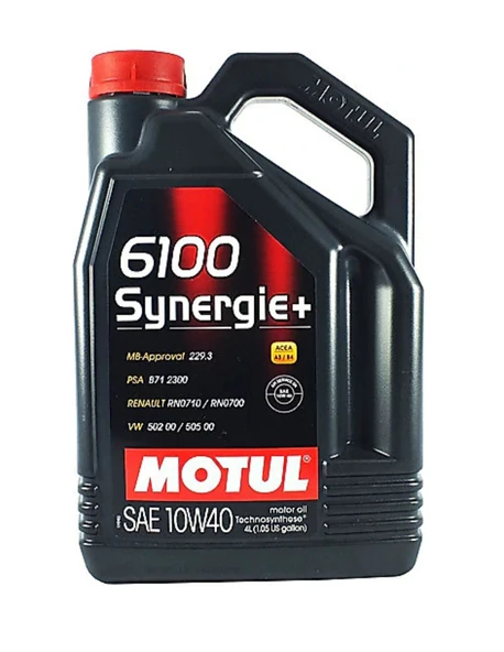 Motul 6100 Synergie+ 10W-40 4 lt Motor Yağı