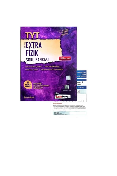 Kafa Dengi Yayınları KAFA DENGİ YAYINLARI TYT EKSTRA FİZİK SORU BANKASI-YENİ ÜRÜN-(OKYANUS YAYINLARI DENEMELİ) ürün görseli 1