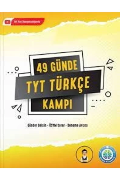 REHBER MATEMATİK YAYINLARI 49 Günde Tyt Türkçe Kampı Rehber Matematik Yayınları ürün görseli 1