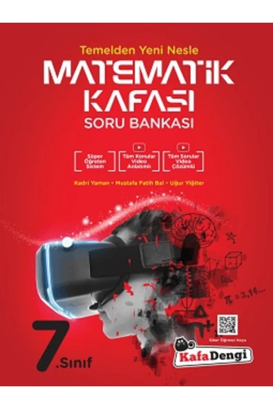 Kafa Dengi Yayınları Yayınları 7. Sınıf Temelden Yeni Nesle Matematik Kafası Soru Bankası ürün görseli 1