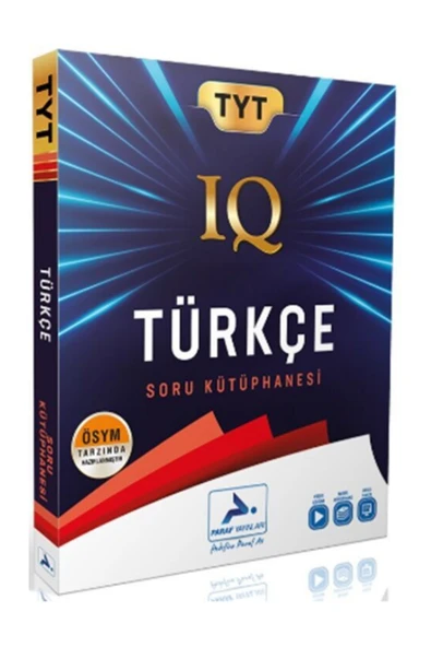 paraf yayınları Yayınları Tyt Iq Serisi Türkçe Soru Bankası