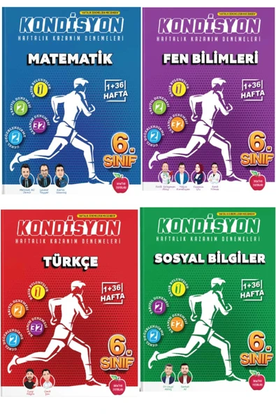 Newton Yayınları Newton 6.sınıf Kondisyon Türkçe Matematik Fen Bilimleri İnkılap Tarihi 37 Hafta Deneme Yeni2023 2024 ürün görseli 1