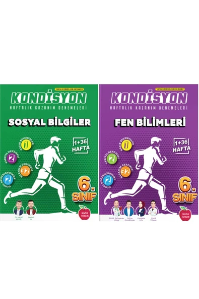 Newton Yayınları Newton 6.sınıf Kondisyon Fen Bilimleri Sosyal Bilgiler 37 Hafta Deneme Yeni 2023 2024 ürün görseli 1