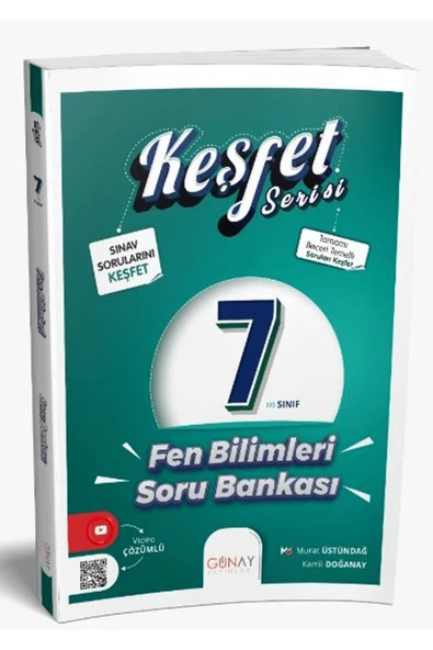 Günay Yayınları 7. Sınıf Keşfet Plus Serisi Fen Bilimleri Soru Bankası / Kolektif / Günay Yayınları / 9786258331851 ürün görseli 1
