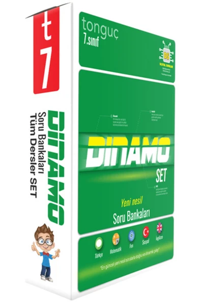 Tonguç Yayınları 7. Sınıf Dinamo Tüm Dersler Soru Bankası Set / Kolektif / Tonguç Akademi / 8683781816873 - Resim 2