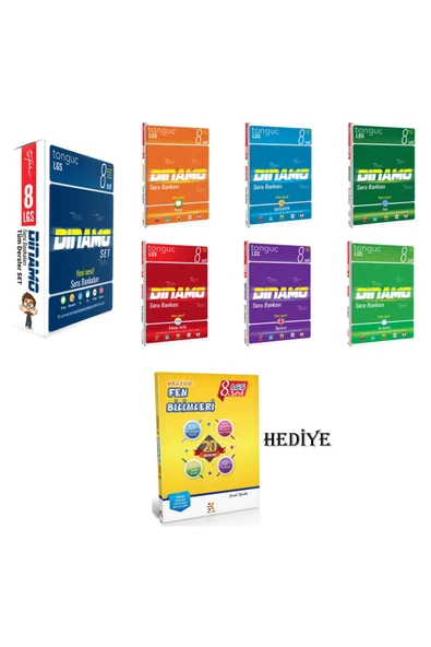 Tonguç Yayınları 8. Sınıf Lgs Dinamo Soru Bankası Seti 8. Sınıf Dinamo Soru Bankası Seti ürün görseli 1