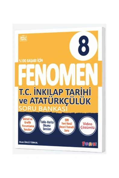 Fenomen Yayıncılık LGS 8. Sınıf Soru Bankası inkılap Tarihi ürün görseli 1