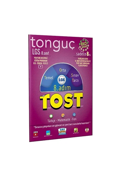 Tonguç Yayınları Tost 8 Adım Tonguç Yayınları - Kolektif