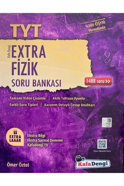 Kafa Dengi Yayınları Kafadengi 2025 Tyt Fizik Extra Soru Bankası ürün görseli 1