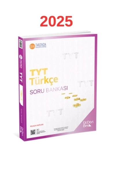 Üç Dört Beş Yayıncılık 345 Tyt Türkçe Soru Bankası 2025 ürün görseli 1