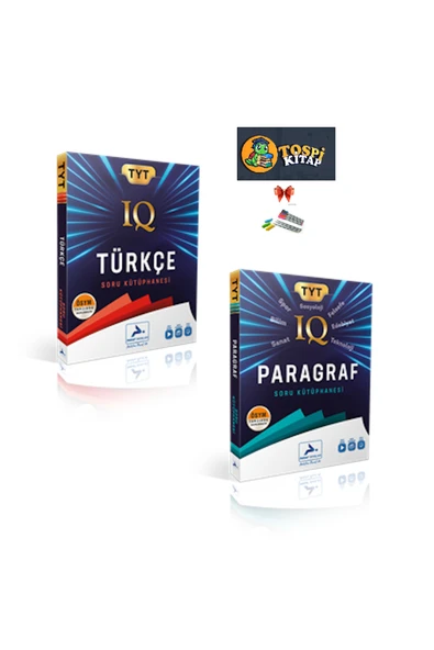 paraf yayınları TYT IQ PARAGRAF + TÜRKÇE SORU KÜTÜPHANESİ ürün görseli 1