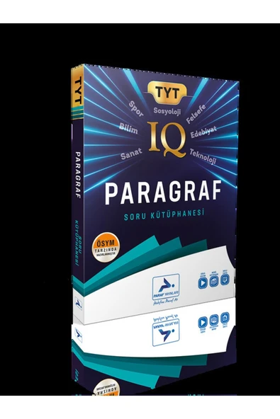 paraf yayınları Yayıncılık Tyt Iq Paragraf Soru Kütüphanesi ürün görseli 1