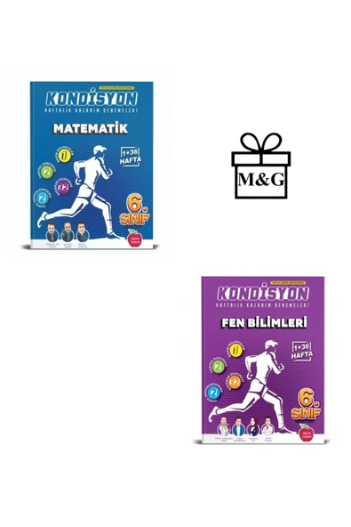 Newton Yayınları 6.SINIF KONDİSYON + FEN BİLİMLERİ VE MATEMATİK DENEMESİ 37 HAFTA ürün görseli 1