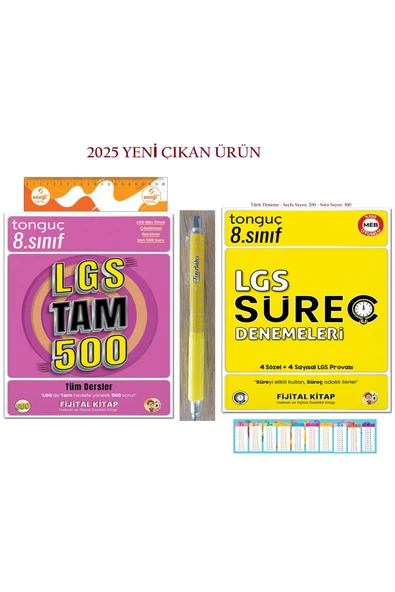 Tonguç Yayınları Lgs Tam 500 Soru Bankası Ve 8. Sınıf Lgs Süreç Denemeleri Ile Fenerbahçe Lisanslı Wise 0.7 Uçlu ürün görseli 1
