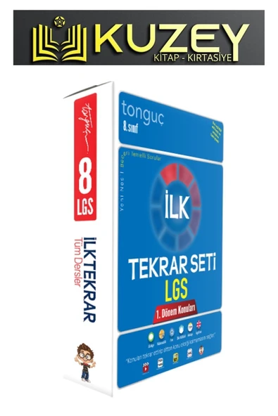 Tonguç Yayınları Tonguç 8.sınıf Lgs Ilk Tekrar Seti 2021 Yeniii ürün görseli 1
