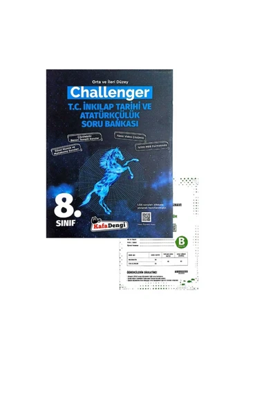 Kafa Dengi Yayınları KAFA DENGİ YAYINLARI 8.SINIF CHALLENGER İNKILAP TAR.-YENİ BASKI-(OKYANUS YAYINLARI DENEMELİ) ürün görseli 1