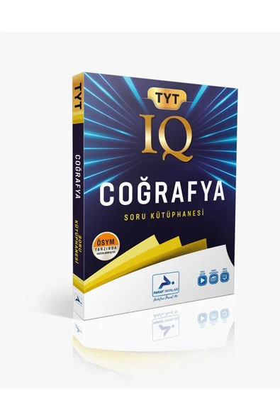 PRF Paraf Yayınları Paraf YKS TYT Coğrafya IQ Soru Kütüphanesi Paraf Yayınları - 3