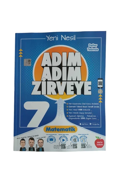 Newton 7.Sınıf Adım Adım Zirveye Matematik Konu Anlatımlı ürün görseli 1