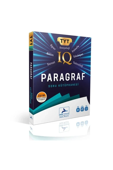 Yanıt Yayınları TYT IQ PARAGRAF SORU KÜTÜPHANESİ SON BASIM 2024 ürün görseli 1
