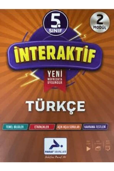 paraf yayınları 5.sınıf İnteraktif Türkçe