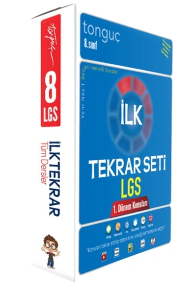 Tonguç Yayınları Lgs Ilk Tekrar Seti- 2 Kitap + 1 Deneme+1 Program (toplam 552 Sayfa) ürün görseli 1